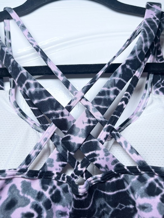 Victoria’s Secret Sport VSX Women’s Pink Strappy Tie-Dye Sports Bra Size Small - Picture 10 of 16